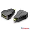 Vention micro HDMI/M -> HDMI/F (4K,fekete), adapter