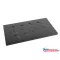 Lanberg AK-1002-B 19" 1U MÉLY:300mm MAX:120kg 4 ponton rögzíthető fix fekete rack polc