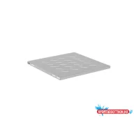   Lanberg AK-1017-S 19" 1U MÉLY:475mm MAX:120kg 4 ponton rögzíthető fix szürke rack polc