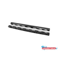   Lanberg AK-1209-B 37U függőleges fekete kábelrendező 2db/csomag