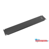 Lanberg AK-1402-B 19" 2U fekete vakpanel