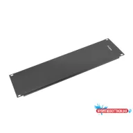 Lanberg AK-1404-B 19" 3U fekete vakpanel