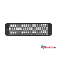 Lanberg AK-1413-B 19" 3U fekete perforált vakpanel