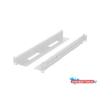 Lanberg AK-1901-S 19" 1U 397x680mm állítható szürke rack sín készlet