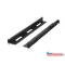 Lanberg AK-1902-B 19" 1U 650x1090mm állítható fekete rack sín készlet