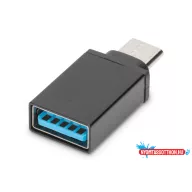   DIGITUS AK-300506-000-S USB 3.0 Type A anya USB 3.0 Type C apa adapter