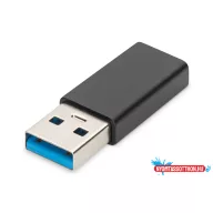   DIGITUS AK-300524-000-S SuperSpeed USB-A 3.0 - USB Type-C adapter