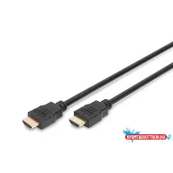   DIGITUS AK-330107-020-S High Speed UHD 4K 3D 30Hz 2.0 aranyozott Ethernet HDMI kábel 2m