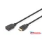 DIGITUS AK-330201-050-S High Speed UHD 4K 30Hz 1.4 HDMI Ethernet hosszabbító kábel 5m