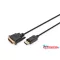 DIGITUS AK-340306-020-S DisplayPort apa -> DVI-D apa kábel 2m
