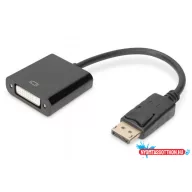   DIGITUS AK-340401-001-S Full HD 60Hz 1.1a DisplayPort - DVI-I Adapter 0,15m