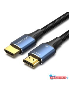 Vention HDMI/M -> HDMI/M (8K, alu, kék), 5m, kábel