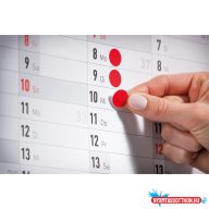   Etikett címke, o18mm, jelölésre, 24 címke/ív, 44 ív/doboz, Avery zöld