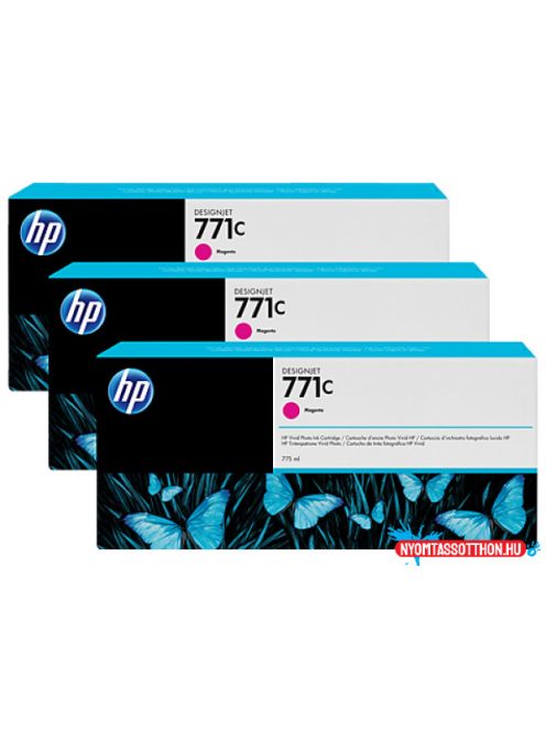 HP B6Y33A Patron Magenta 775ml No.771C (Eredeti)