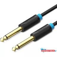 VENTION 6.5mm M to M Audio kábel  2M Black