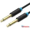 VENTION 6.5mm M to M Audio kábel  2M Black