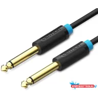 VENTION 6.5mm M to M Audio kábel  3M Black