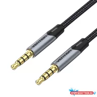   Vention 3.5mm jack/M -> 3.5mm jack/M, 1,5m, (TRRS,aux), kábel