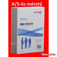   Fénymásolópapír XEROX BUSINESS A/5 80g (500ív/csg) -FIGYELEM! A/5 MÉRET- (A/4 FELE)