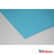 Karton festett egyoldalas (50x70) világoskék