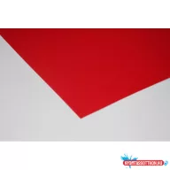 Karton festett egyoldalas (50x70) piros
