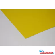 Karton festett egyoldalas (50x70) citromsárga