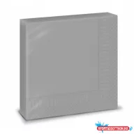   Szalvéta FATO Smart Table (33x33cm) 2 rétegű ezüst (20db/csg) 82539100