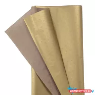   Díszcsomagoló selyempapír ARGUS (70x50) 17g 10ív/csg arany 0980-0001/rizspapír/