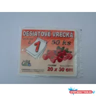 Uzsonnatasak EKOZ (20x30) átlátszó 50db/csg SSV-0019