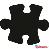 Formalyukasztó HEYDA nagy (2,5cm) Puzzle motívum 203687540