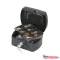 Pénzkazetta fém Q-Connect/WEDO B/5 (255x200x85mm) fekete