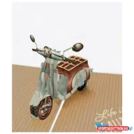 Képeslap MAR Motor Kirigami 21OR247