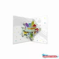 Képeslap MAR Just Be Happy 3D 22ORPB28