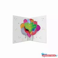 Képeslap MAR Happy Birthday 3D 22ORPB29