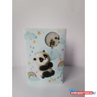 Képeslap MAR Pandamaci szivárvánnyal TSB23