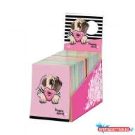   Jegyzetfüzet ARGUS A/6 (48db/disp) Sweet Puggy Mops mix 1111-0361