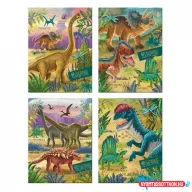   Jegyzetfüzet ARGUS A/6 (48db/disp) Dino world vonalas 1111-0388