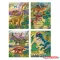 Jegyzetfüzet ARGUS A/6 (48db/disp) Dino world vonalas 1111-0388