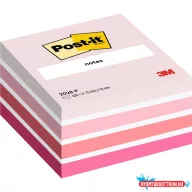   Öntapadós jegyzet POST-IT 2028-P (76x76) 450lap pasztell kocka rózsa