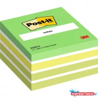   Öntapadós jegyzet POST-IT 2028-G (76x76) 450lap pasztell kocka zöld