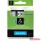 Szalag DYMO D1 (24mm/7m)fehér/ fekete (S0721010) 53721