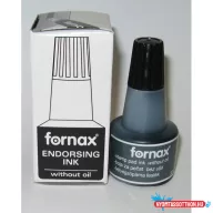 Bélyegzőfesték FORNAX/BL/Evoffice fekete 30ml