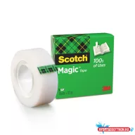   Ragasztószalag SCOTCH Magic (19x33) írható szalag egyenként dobozolt 810-1933