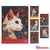   Füzet GIPTA C.Art A/4 karton borítással 60 lapos vonalas 7386