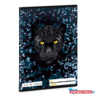   Füzet ARS UNA A/5 16-32 2.o. vonalas Black Panther 5529 (26)