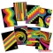 Füzet BLASETTI One Color Black&Fluo 8460 A/4 80g 42l kockás 8460