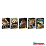   Füzet BLASETTI 8441 ANIMAL A/5 80g 42l kockás /10 db/csomag/