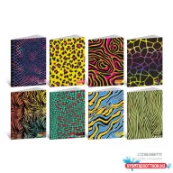   Füzet BLASETTI 8896 A/4 100g kockás 50lap WILD COLORS 2025 (10db/csg)