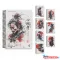 Spirálfüzet GIPTA Samurai 17x24 cm karton borítással 100 lapos kockás 8462