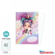 Füzet ARGUS A/6 40 lapos Rainbow Ella 1598-0426-1